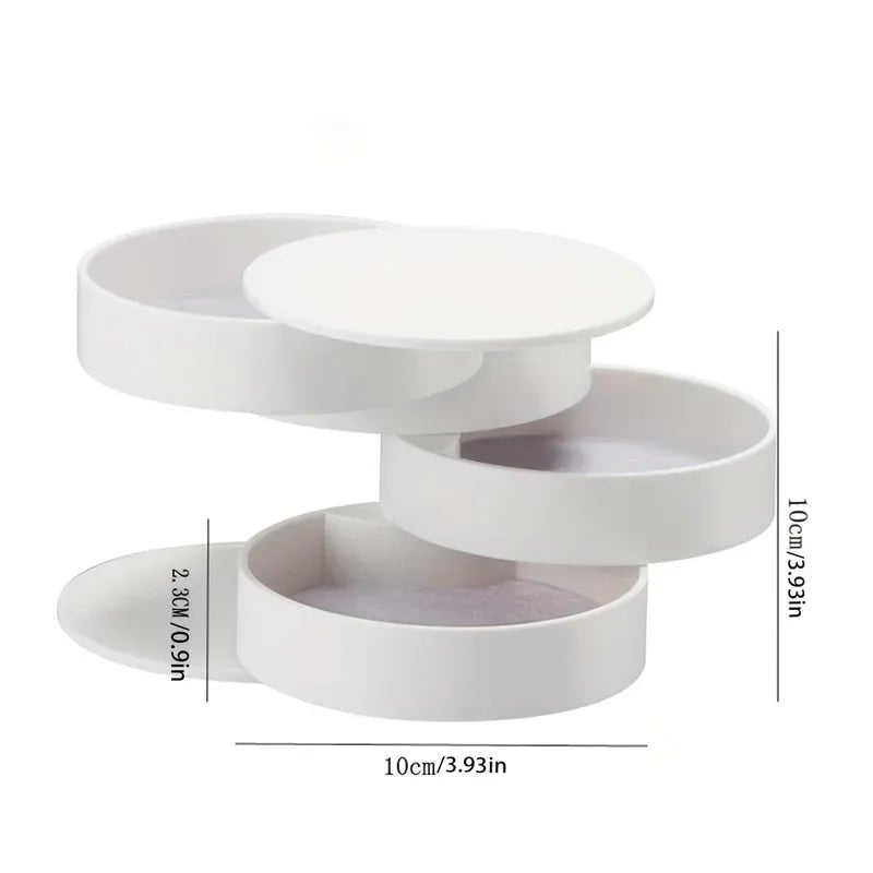360° Rotating Desktop Organizer - Hair Accessories Jewelry Makeup