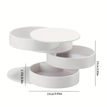 360° Rotating Desktop Organizer - Hair Accessories Jewelry Makeup