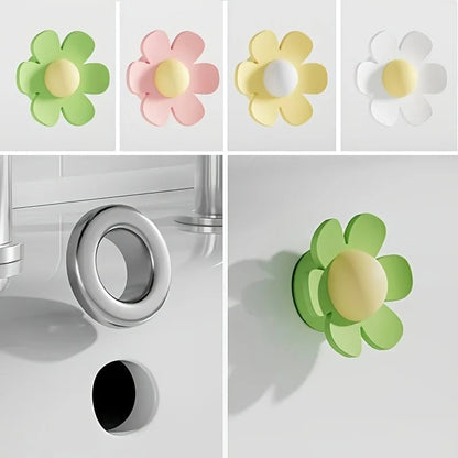 Silicone Sink Overflow Hole Plug - Kitchen Bathroom Basin Stopper