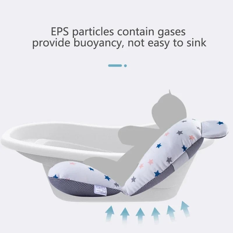 Anti-Slip Newborn Bath Pillow Seat Support Cushion Pad Infant