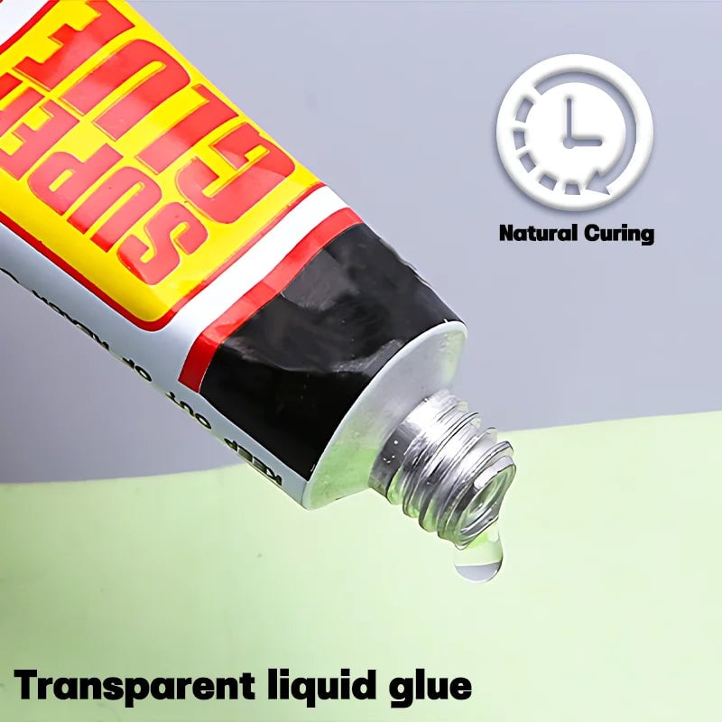 Cyanoacrylate Instant Repair Glue Multi-Pack Wood Metal Glass Strong