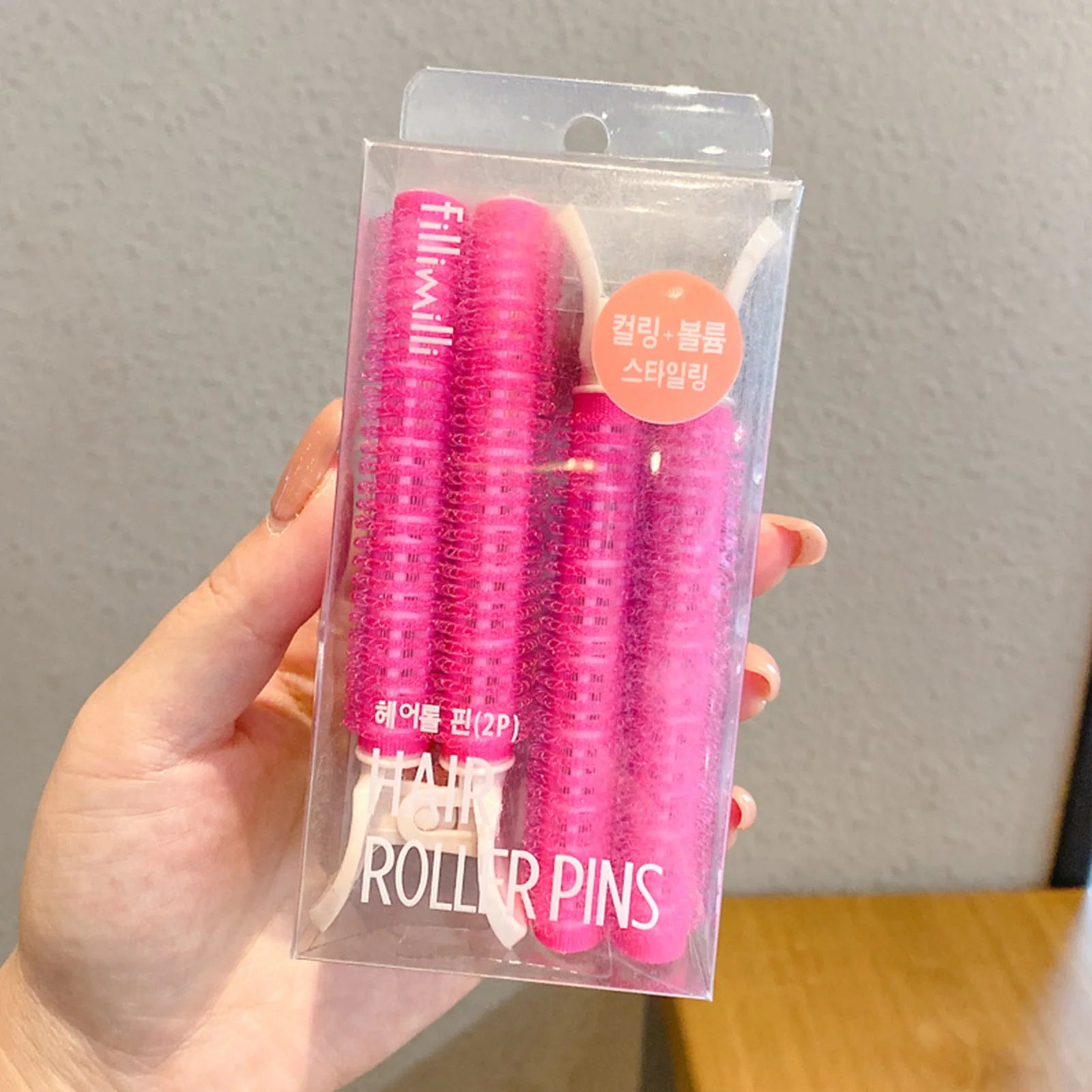 Heatless Hair Curlers Set - Lazy Rollers & Bangs Styling Clips