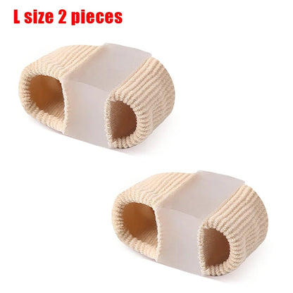 Gel Bunion Toe Separator with Fabric Lining - Silicone Spacer
