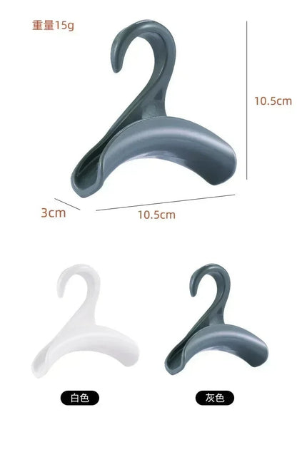 5-Pack Handbag Hooks - Multi-Purpose Wardrobe Storage Organizer