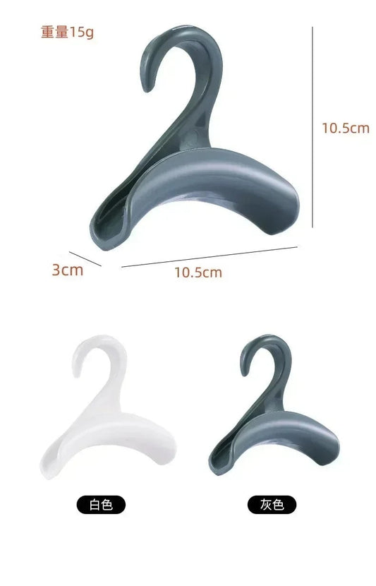 5-Pack Handbag Hooks - Multi-Purpose Wardrobe Storage Organizer