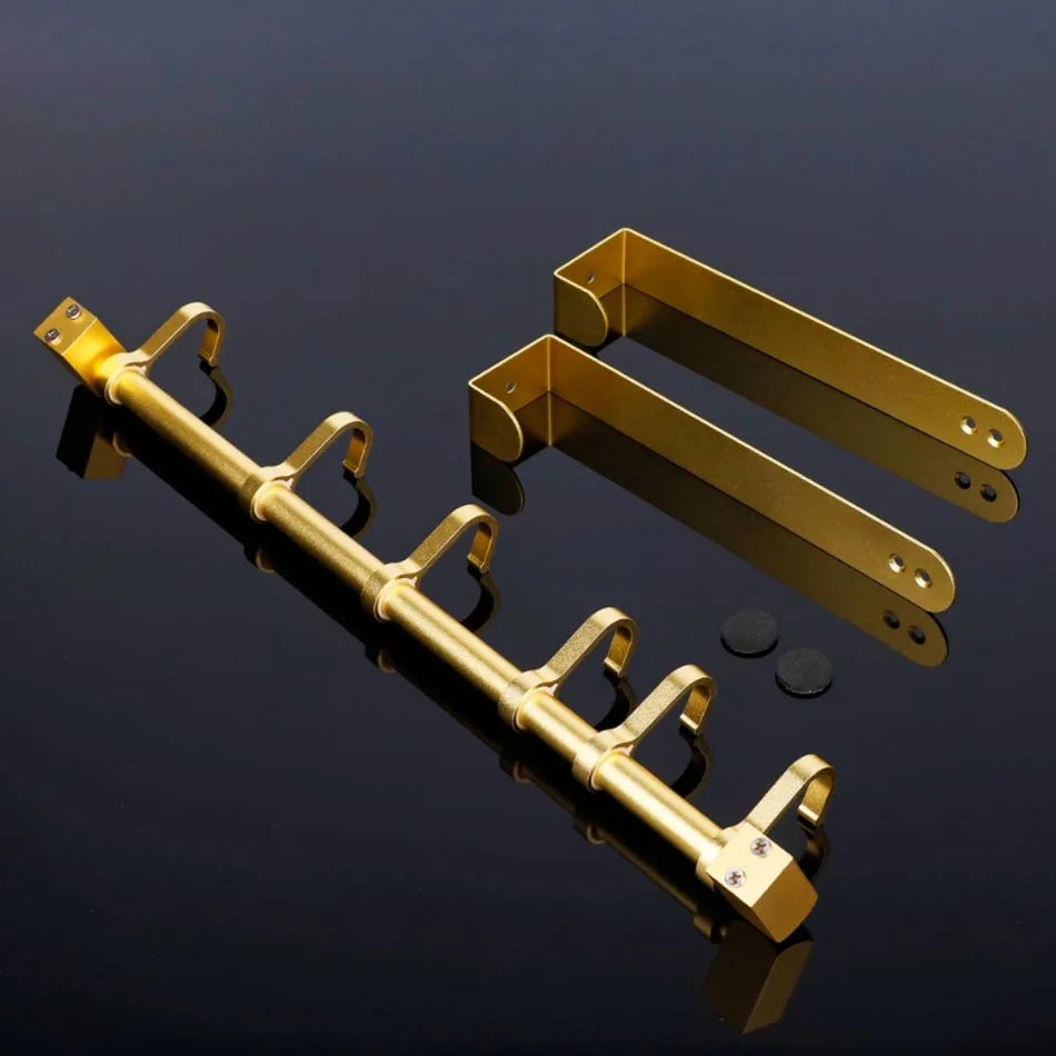 Premium Aluminum Door Hook - Matte Gold/Black/Silver Bathroom Robe
