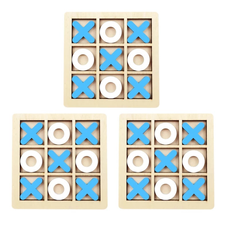 Wooden Chess Puzzle Educational Toy - Montessori Brain Training Game