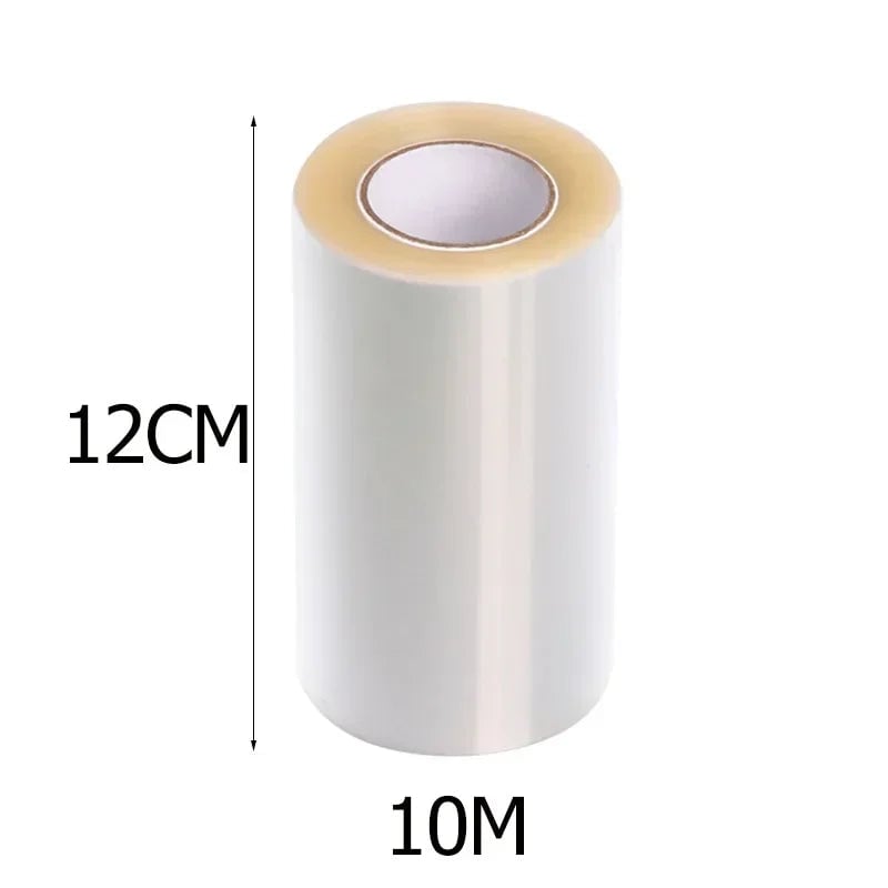 10m Transparent Acetate Cake Collar Film 6-20cm Widths Roll
