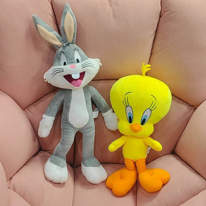 Looney Tunes Bugs Bunny Tweety Plush Set 42cm 35cm Stuffed Toys