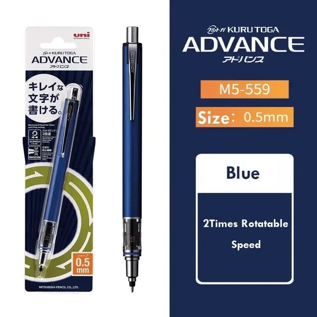 Uni Kura Toga 0.5mm Auto-Rotation Mechanical Pencil M5-559