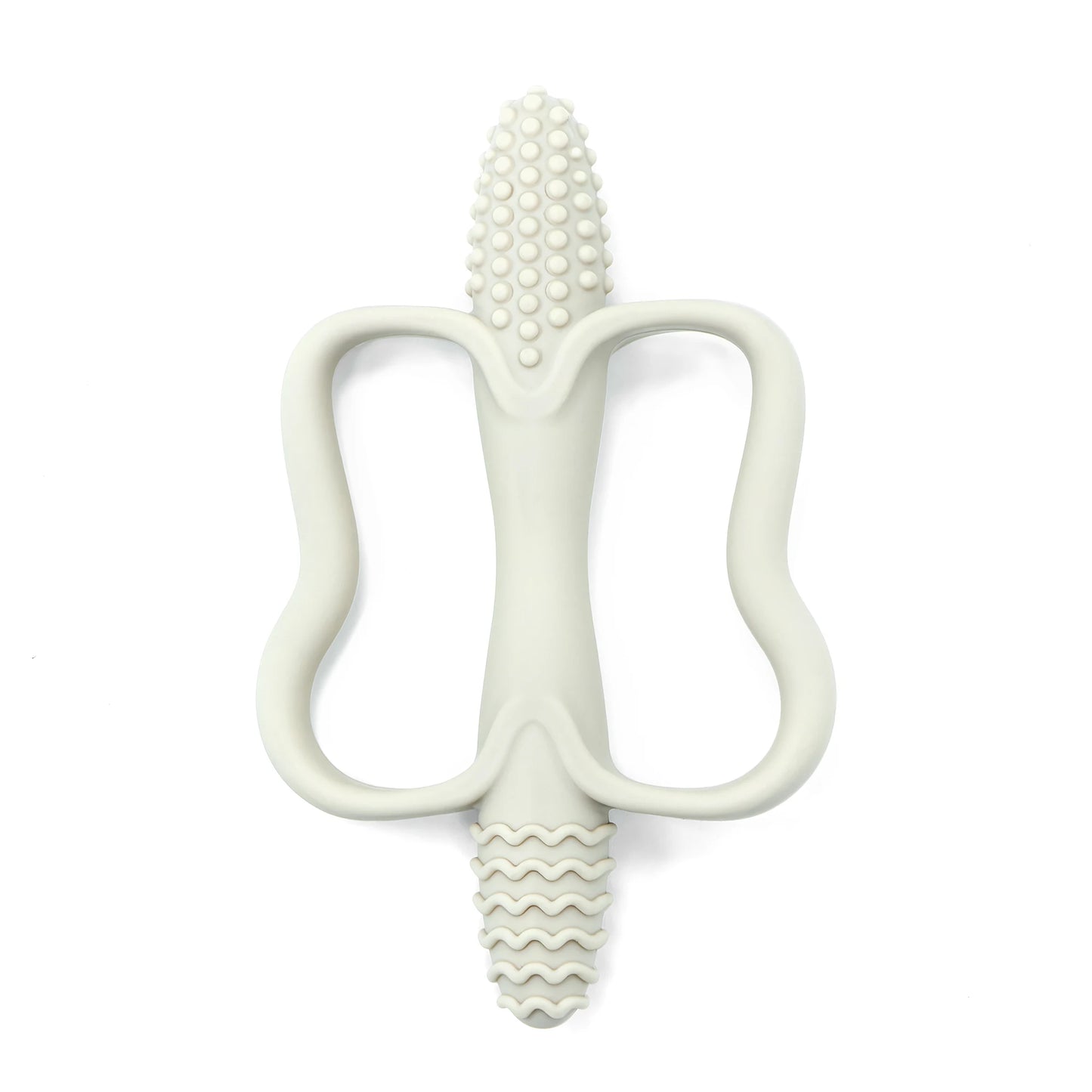 Food Grade Silicone Baby Teething Toys Easy Grip 0-6-12 Months