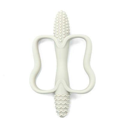 Food Grade Silicone Baby Teething Toys Easy Grip 0-6-12 Months