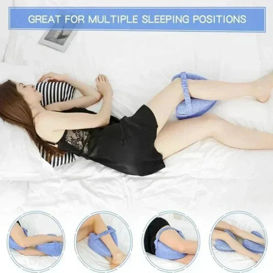 Memory Foam Leg Pillow Hollow Heart Pregnancy Sciatica Hip Relief