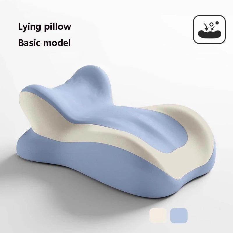 Memory Foam Ergonomic Wedge Pillow Neck Support Leg Rest Multi-Use
