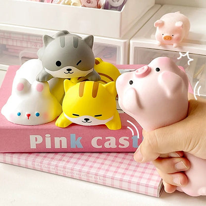 Ergonomic Kawaii Wrist Rest Mouse Pad - Slow Rising Squishy Support