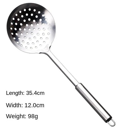 Stainless Steel Wok Spatula Set Long Handle Kitchen Utensils