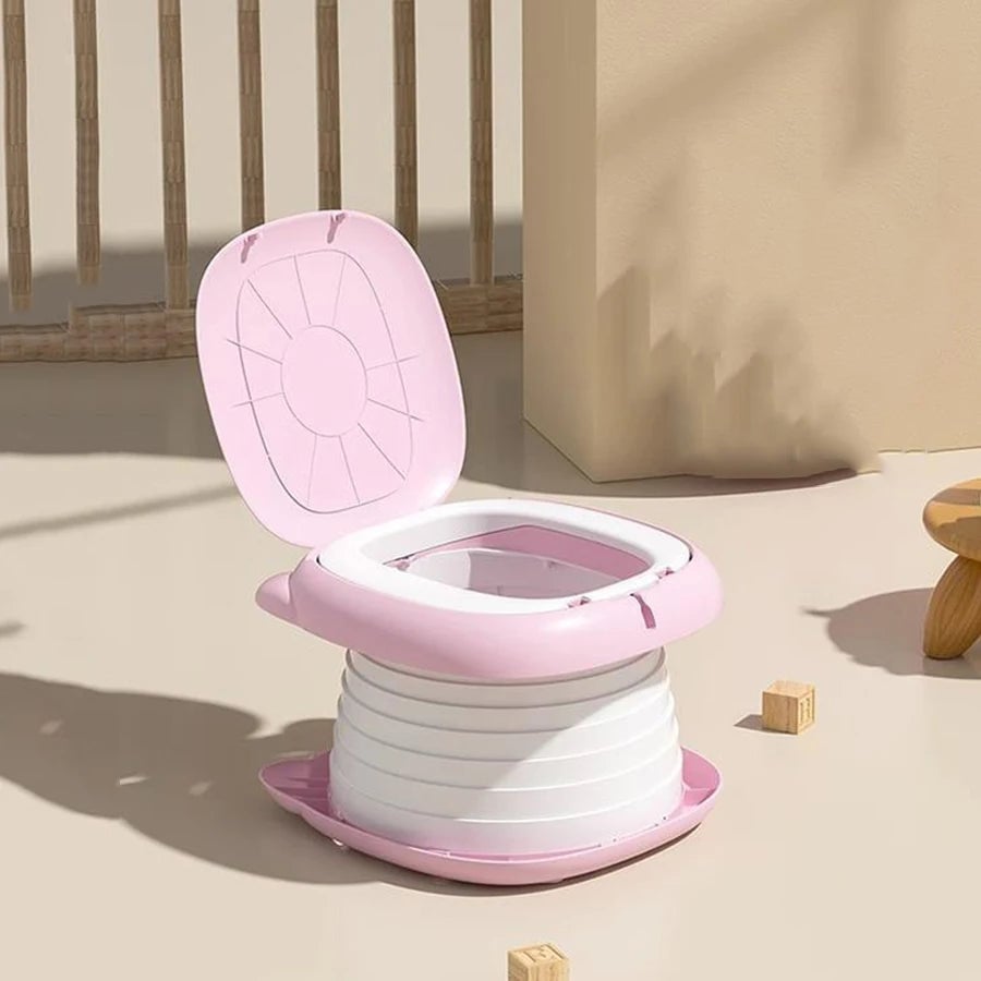 Foldable Portable Potty Training Toilet for Travel Car Camping Kids
