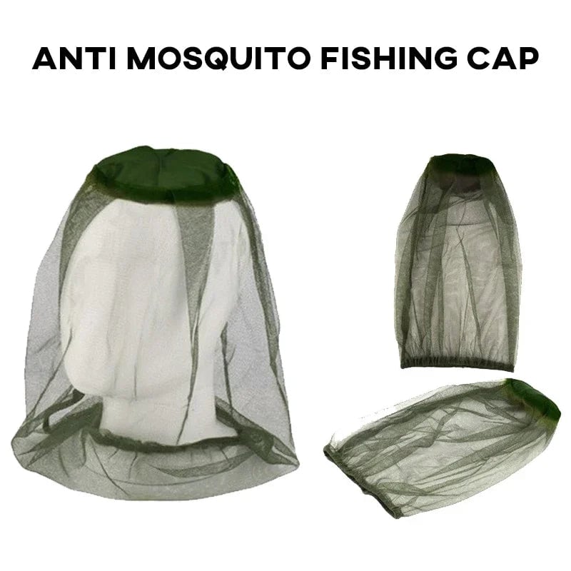 Mosquito Net Fishing Cap - Breathable Mesh Outdoor Hat Men Women