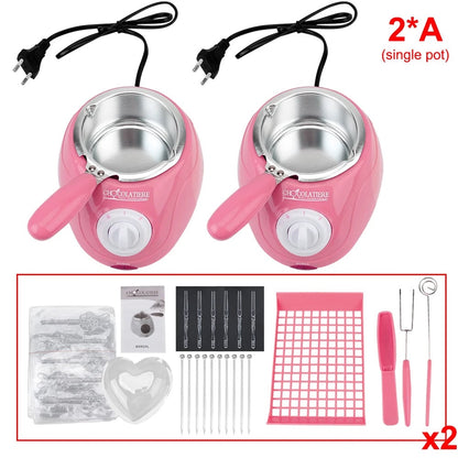 Electric Chocolate Melting Pot DIY Kit - Candy Wax Soap Making