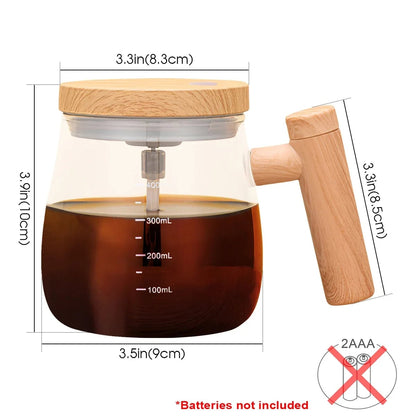 Electric Self Stirring Coffee Mug 400ml Automatic Mixing Cup