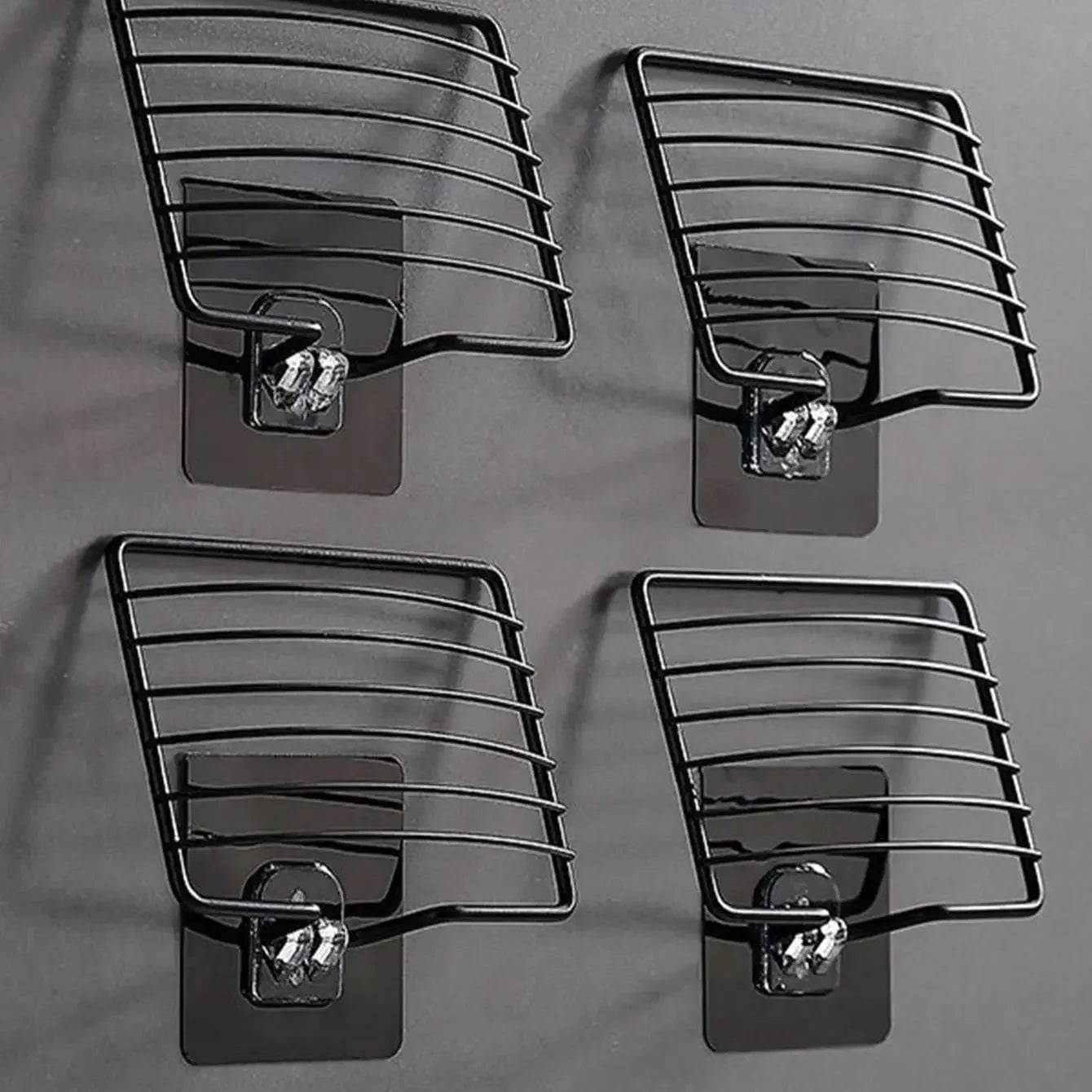 Stainless Steel Wall Mounted Soap Rack with Drainage Tray