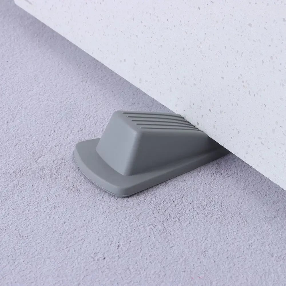 Safety Silicone Door Stopper - Anti-Collision Block Wedge