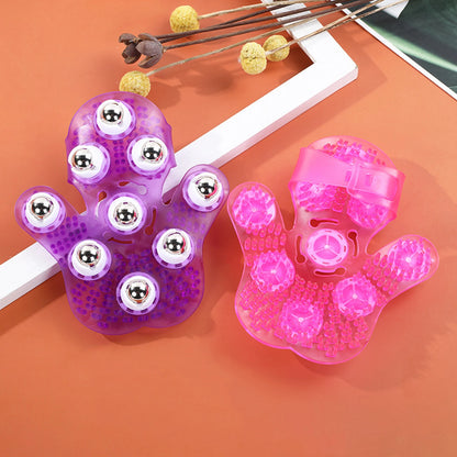 360° Handheld Massage Ball - Palm Roller Tool for Full Body Care
