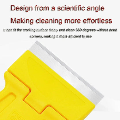 Car Glass Scraper with Razor Blades - Sticker Glue Remover Tool
