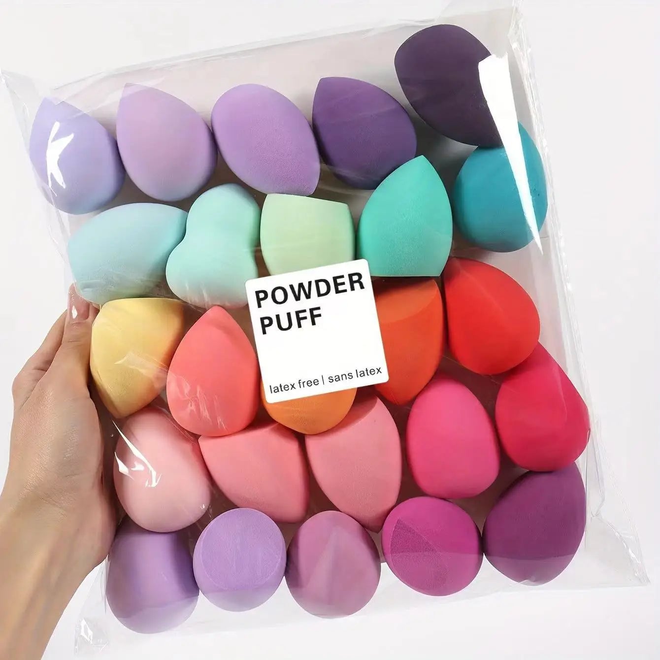 Makeup Sponge Set 7/18 Pieces - Liquid Foundation BB Cream Powder