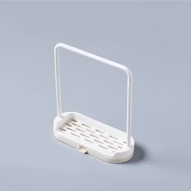 Kitchen Sink Organizer Rack - Towel Sponge Soap Holder Desktop