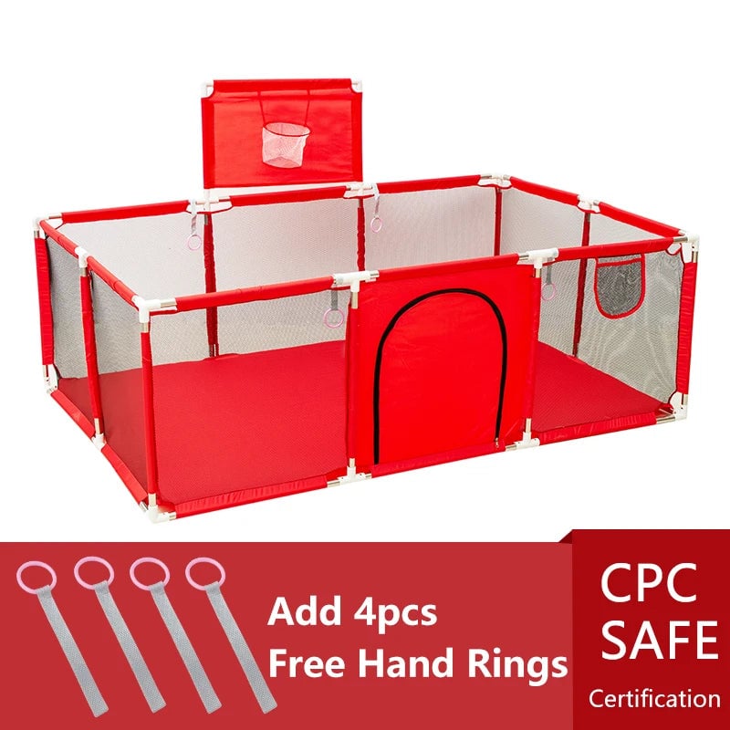 Large Indoor Baby Playpen Safety Barrier Fence Corralito Groundbox