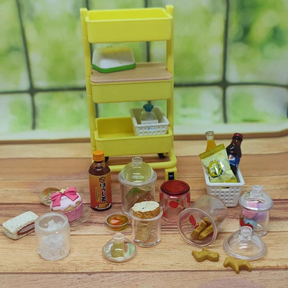 Mini Silicone Food Jar Molds - Dollhouse Kitchen DIY Cookie Candy Jars