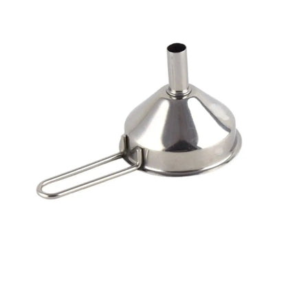 Wide Mouth Stainless Steel Funnel Strainer - Kitchen Oil Filter