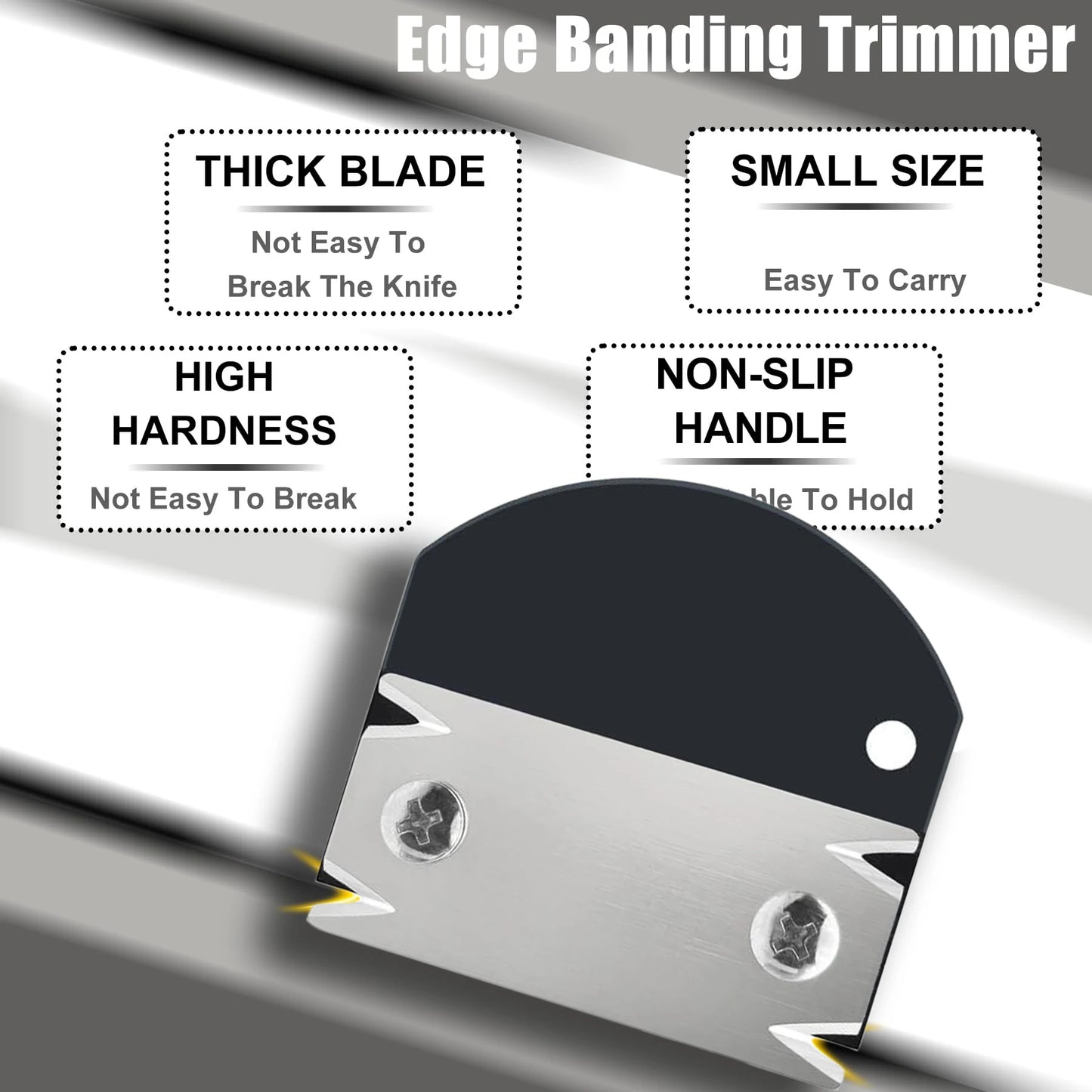 Wood Chamfering Trimmer - Deburring Edge Planer Scraper Tool
