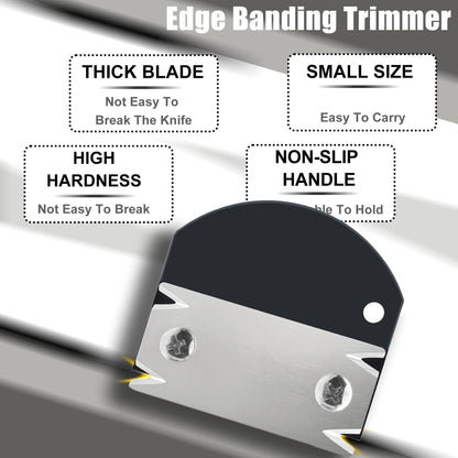 Wood Chamfering Trimmer - Deburring Edge Planer Scraper Tool