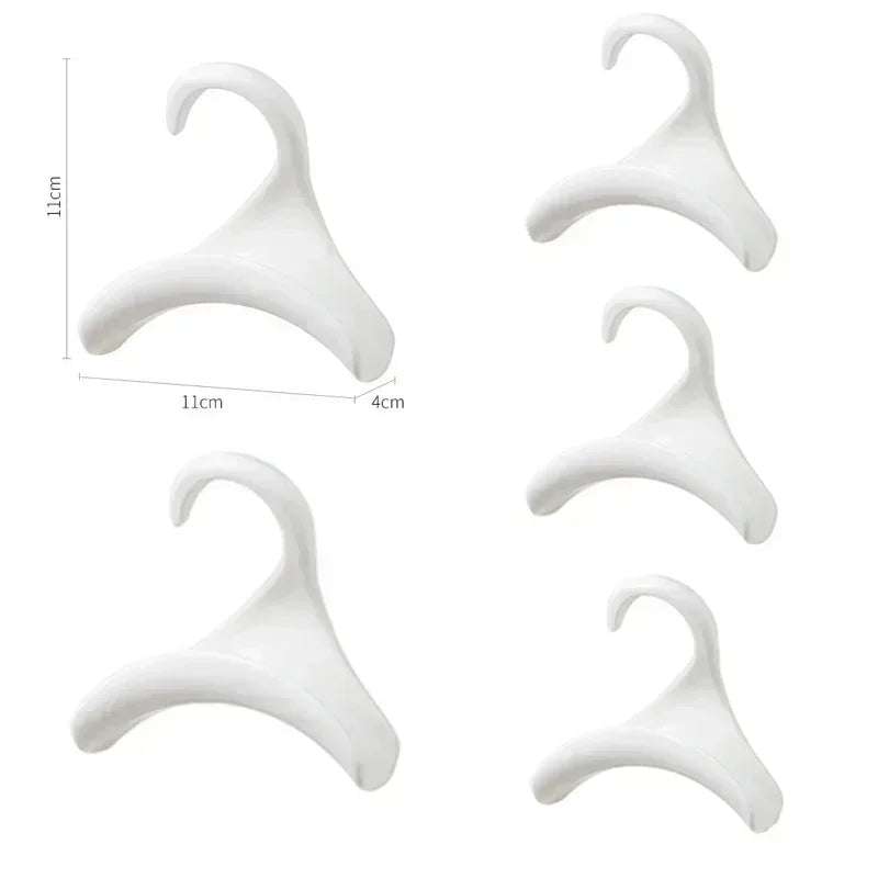 5-Pack Handbag Hooks - Multi-Purpose Wardrobe Storage Organizer