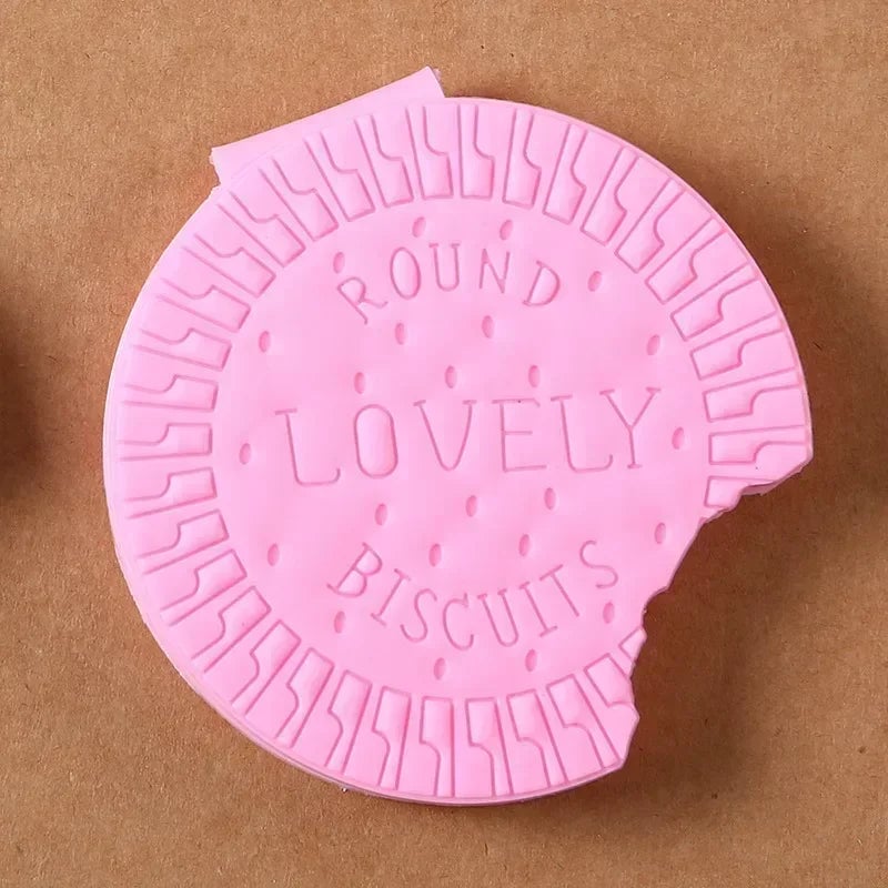 Chocolate Cookie Shaped Notebook Tearable Memo Pad Student Notepad