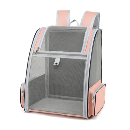 Breathable Pet Carrier Backpack 6kg Capacity - Cats Small Dogs Travel