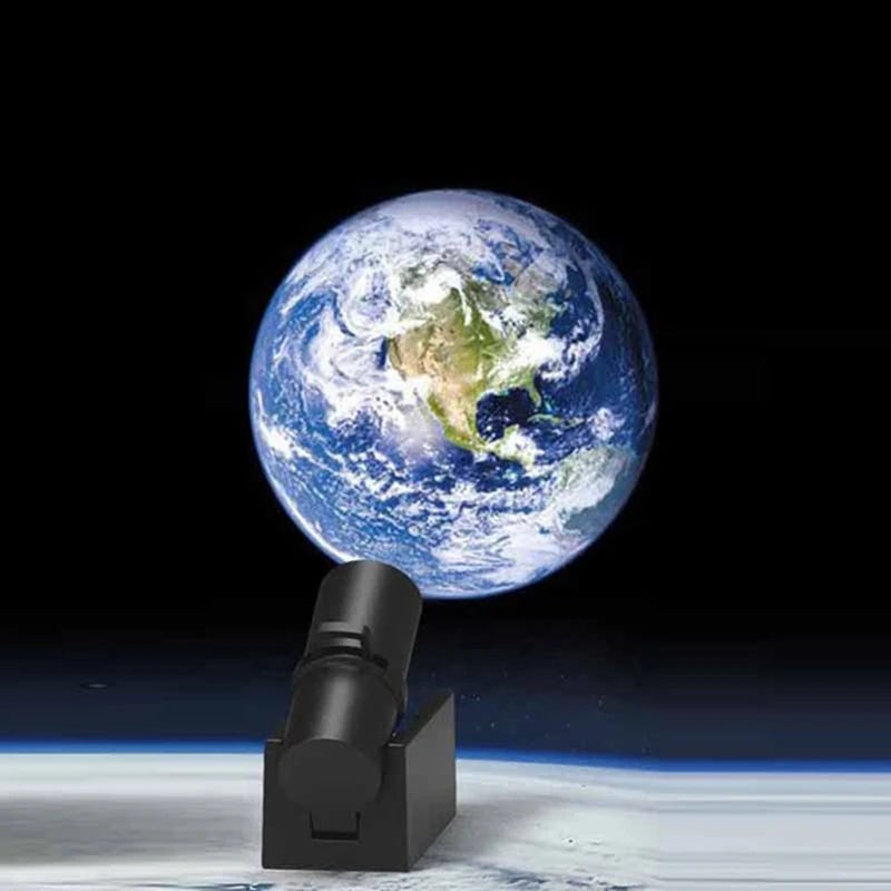 3D Moon Earth Planet Night Light Projection Lamp Bedroom Atmosphere