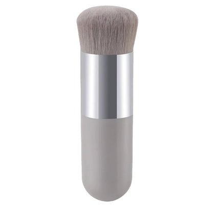 Professional Flat Foundation Brush - Chubby Pier Cream Makeup Tool