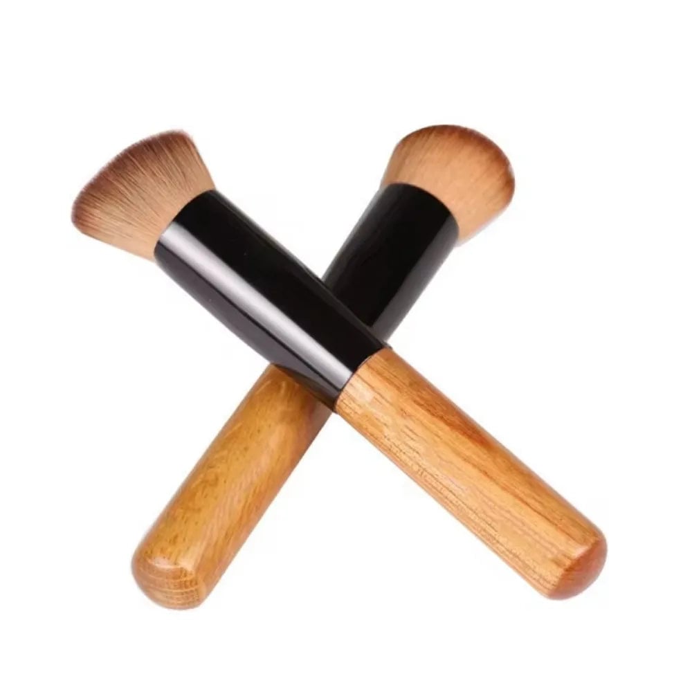 Dense Kabuki Foundation Brush - Professional Powder & Blush Tool