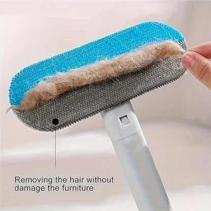Washable Reusable Dog Hair Remover Brush - Carpet Sofa Furniture