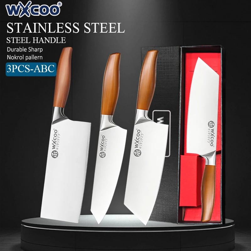 Stainless Steel Kitchen Utility Knife - Durable Fruit Cutting Tool