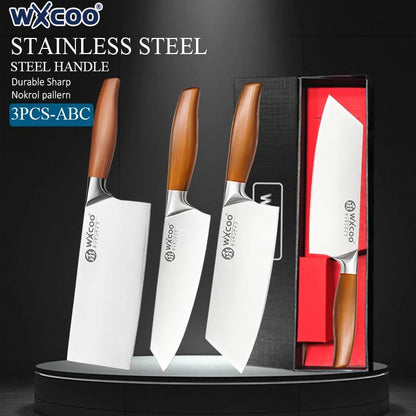 Stainless Steel Kitchen Utility Knife - Durable Fruit Cutting Tool