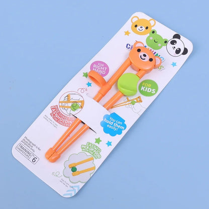 Training Chopsticks for Kids - Cartoon Animal Design Learning Aid