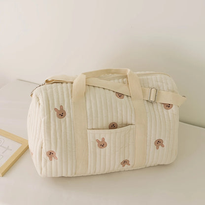 Large Multi-functional Diaper Bag Travel Tote - High Capacity Mommy Bag