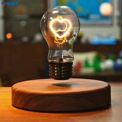 Magnetic Levitation LED Bulb Lamp - Floating Glass Desk Light