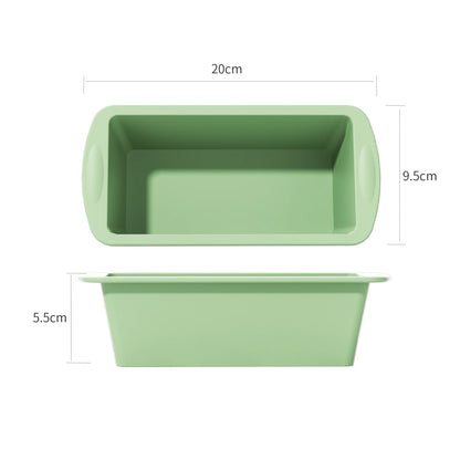Silicone Mini Loaf Pans NonStick Rectangle Cake Baking Molds Set