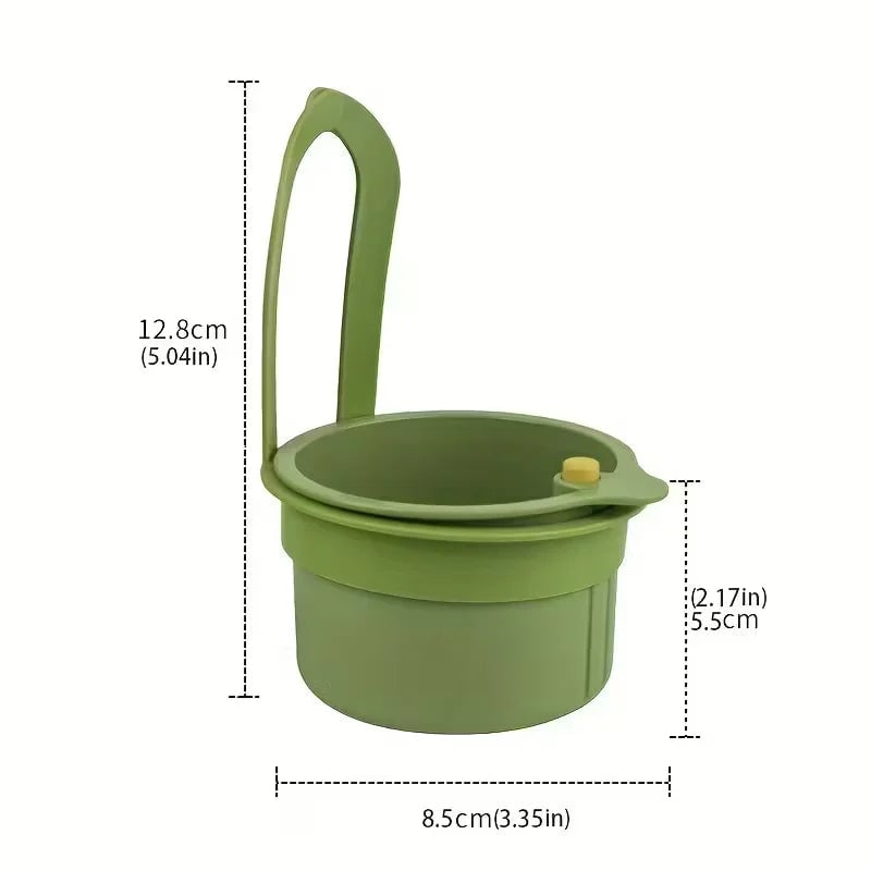 Press-Type Drain Basket Food Strainer Multi-Functional Kitchen