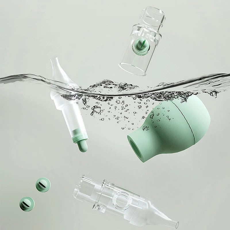 Baby Nasal Aspirator Anti-Backflow Silicone Vacuum Nose Cleaner